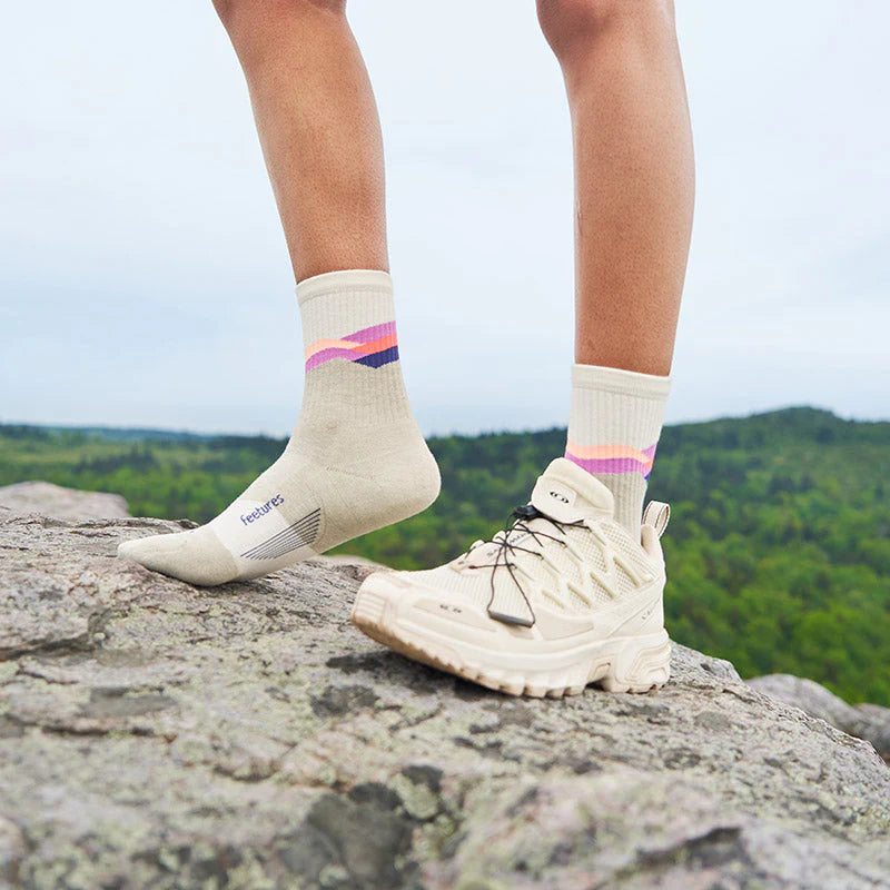 TRAIL MAX CUSHION MINI CREW - mountain high cream – CONNECTED