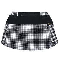 HOUNDSSTOOTH SKIRT(WITH INNER)WHITE×BLACK