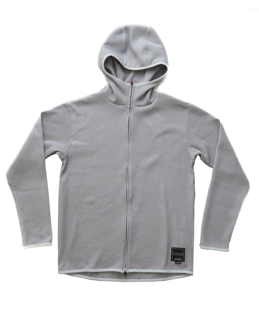 MMA POLARTEC® Net Mesh Hoodie Gray – CONNECTED