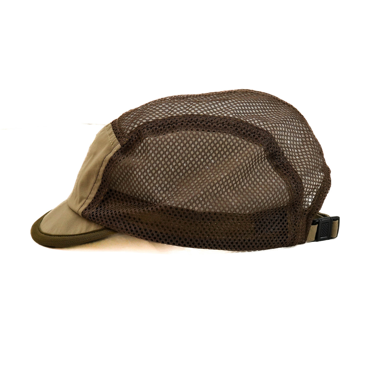 Short brim Aero cap / Olive Beige