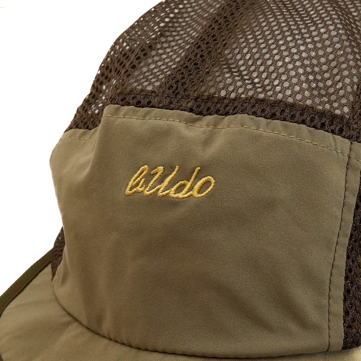 Short brim Aero cap / Olive Beige