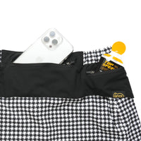 HOUNDSSTOOTH SKIRT(WITH INNER)WHITE×BLACK