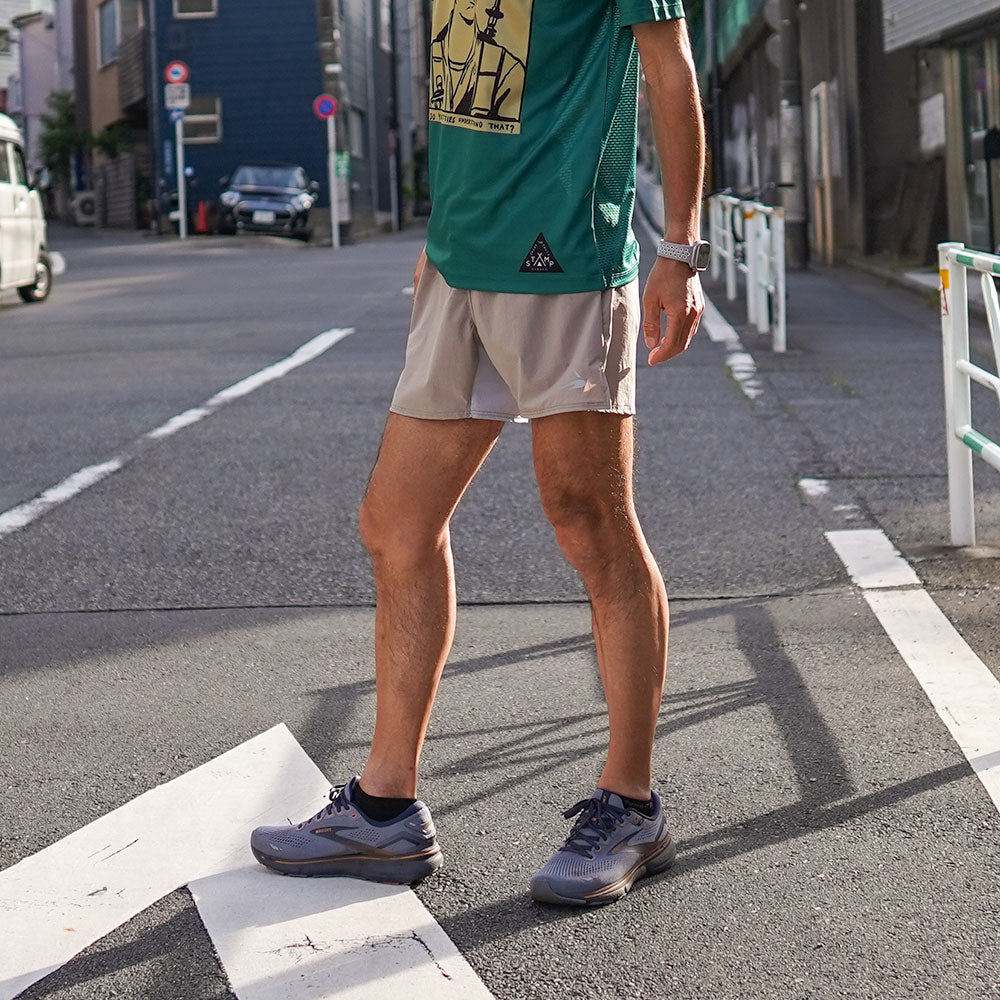 Natty Shorts 5_inch 2.0 Kinako Beige – CONNECTED