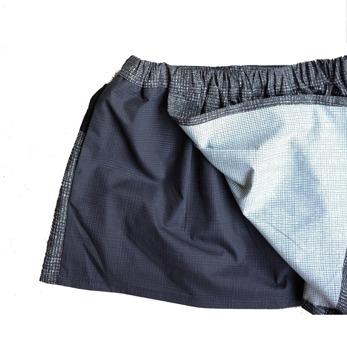 NOSTALGIC DOCKING RUN SKIRT GLEN GLAY