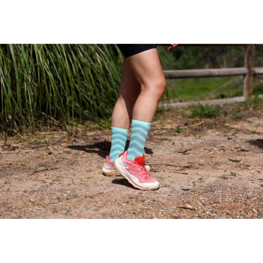 Womens Ultra Run Crew Glacier