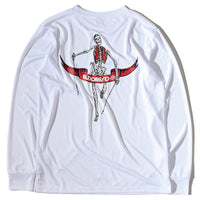 Boneman Long Tee(White)