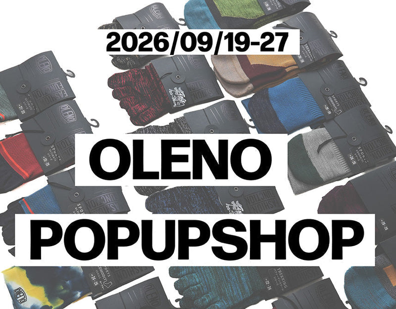 OLENO POPUP SHOP 開催! 9/19-9/27