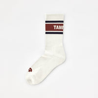 Sato Border Socks: Color Off-White