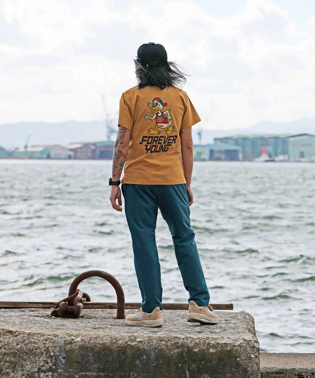 Forever Young Tee(Gold)