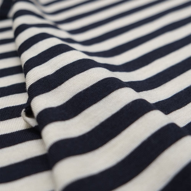 MERINO BORDER LONG T-SHIRT