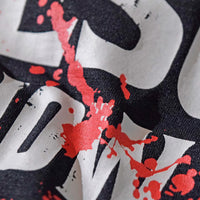 Splashes Long Tee(Black)