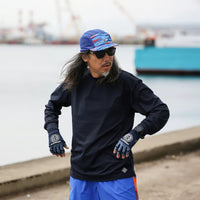 Splashes Long Tee(Black)