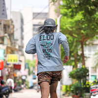 Splashes Long Tee(Skygrey)