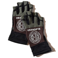 Half-Cut Gloves(Brown)