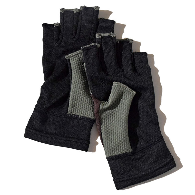 Half-Cut Gloves(Brown)