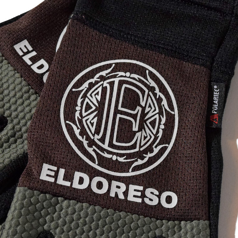 Half-Cut Gloves(Brown)