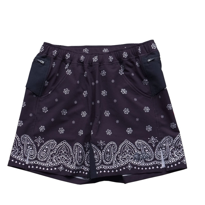 PANEL MIDDLE SHORTS BLACK