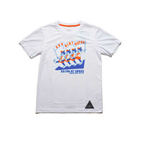 STAMP GRAPHIC RUN TEE (DIRT WAVES)