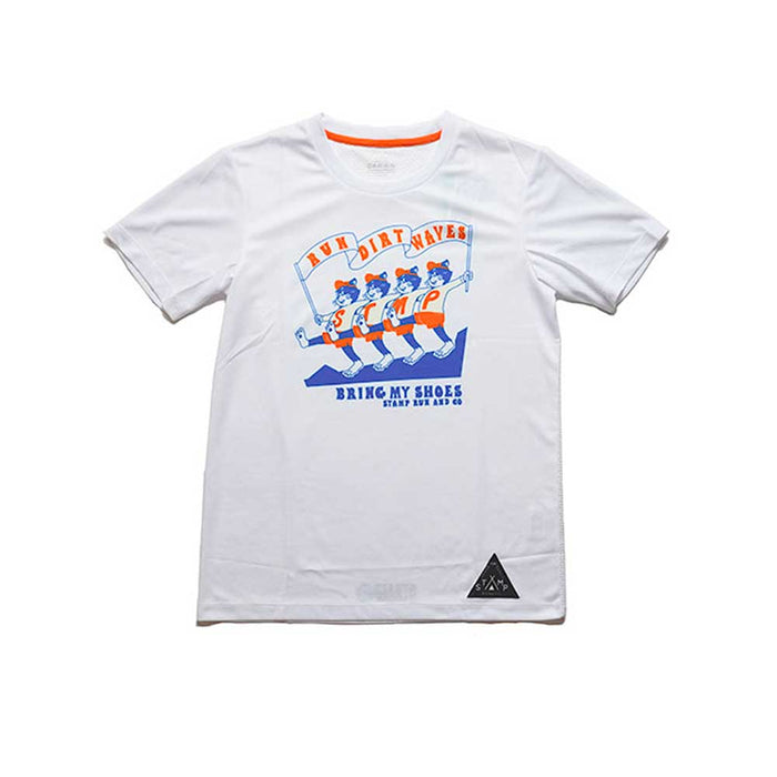 STAMP GRAPHIC RUN TEE (DIRT WAVES)