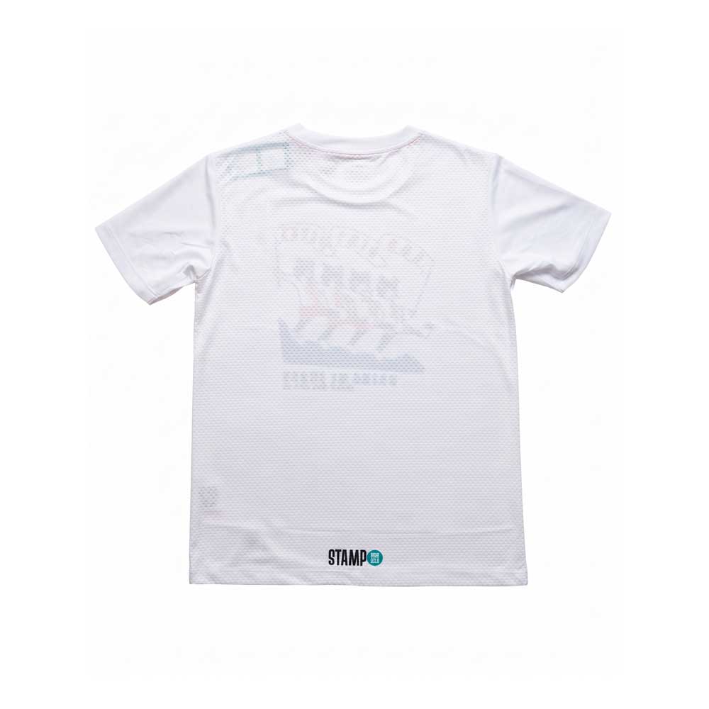 STAMP GRAPHIC RUN TEE (DIRT WAVES)