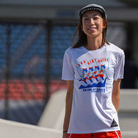 STAMP GRAPHIC RUN TEE (DIRT WAVES)