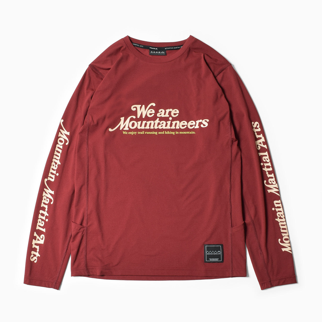 MMA Mountaineers Long Tee Bordeaux – CONNECTED