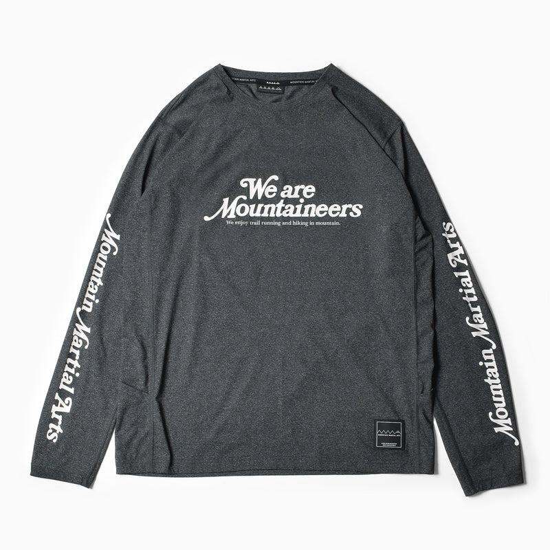 MMA Mountaineers Long Tee Mix Charcoal Gray