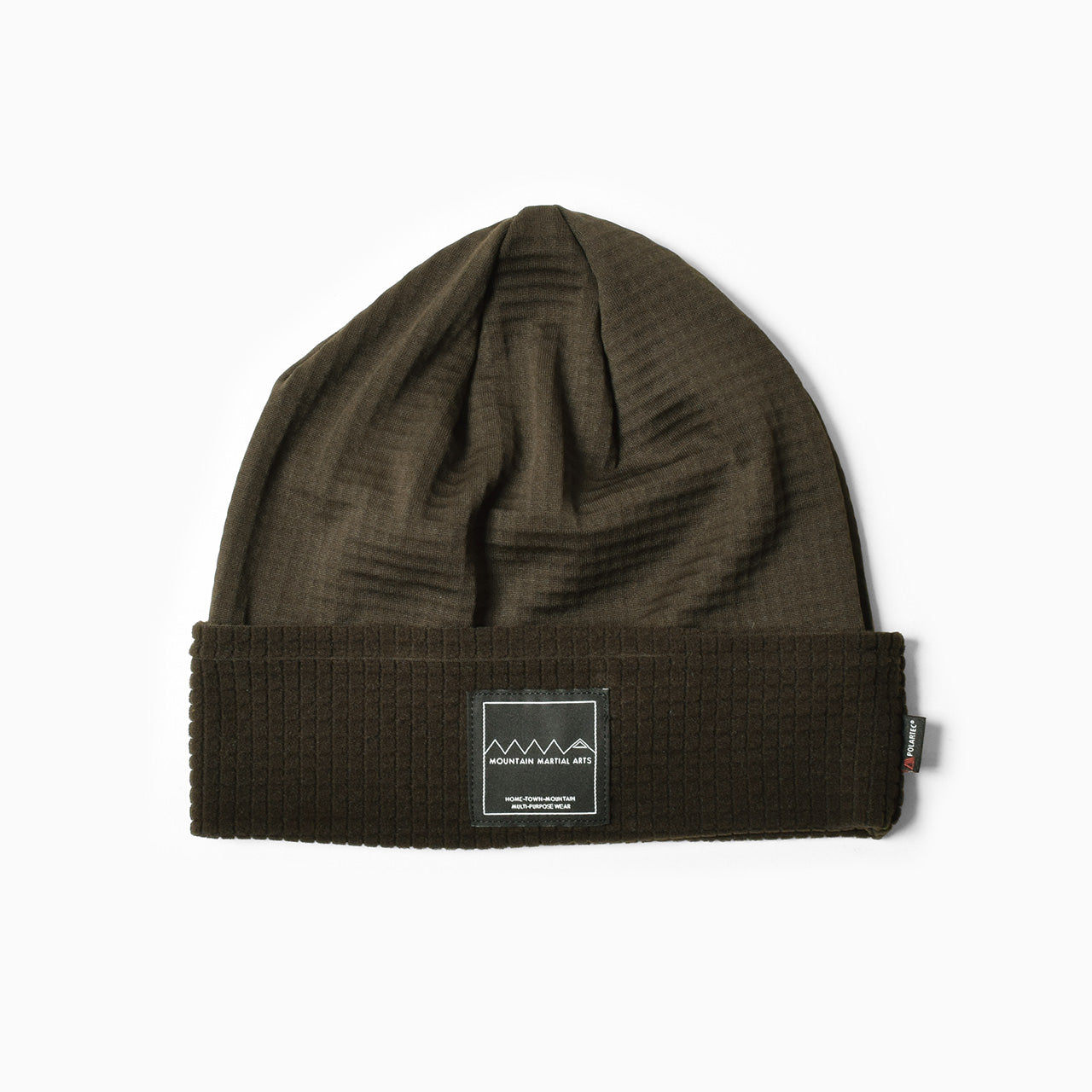 MMA POLARTEC Power Grid Beanie Olive – CONNECTED