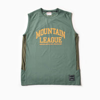 MMA College Sleeve-less Green