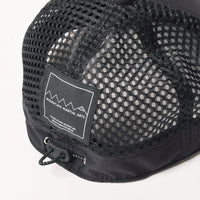 MMA 6panel Active Mesh Cap BLACK