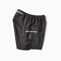 MMA Journey Packable Run Shorts Charcoal Grey