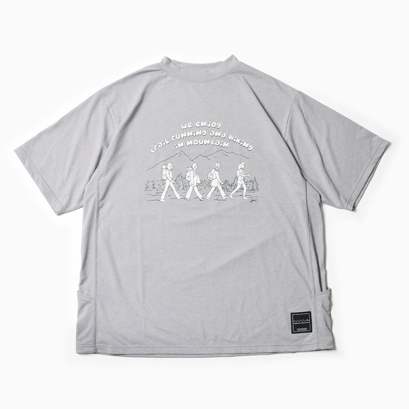 MMA_Jerry Ukai Mountain Big Tee Gray