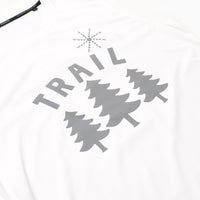 MMA TRAIL Mesh Panel Sleeve-less White