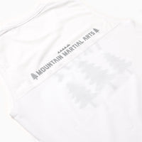 MMA TRAIL Mesh Panel Sleeve-less White