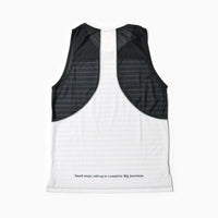 MMA Border Racing Sleeve-less Black_White