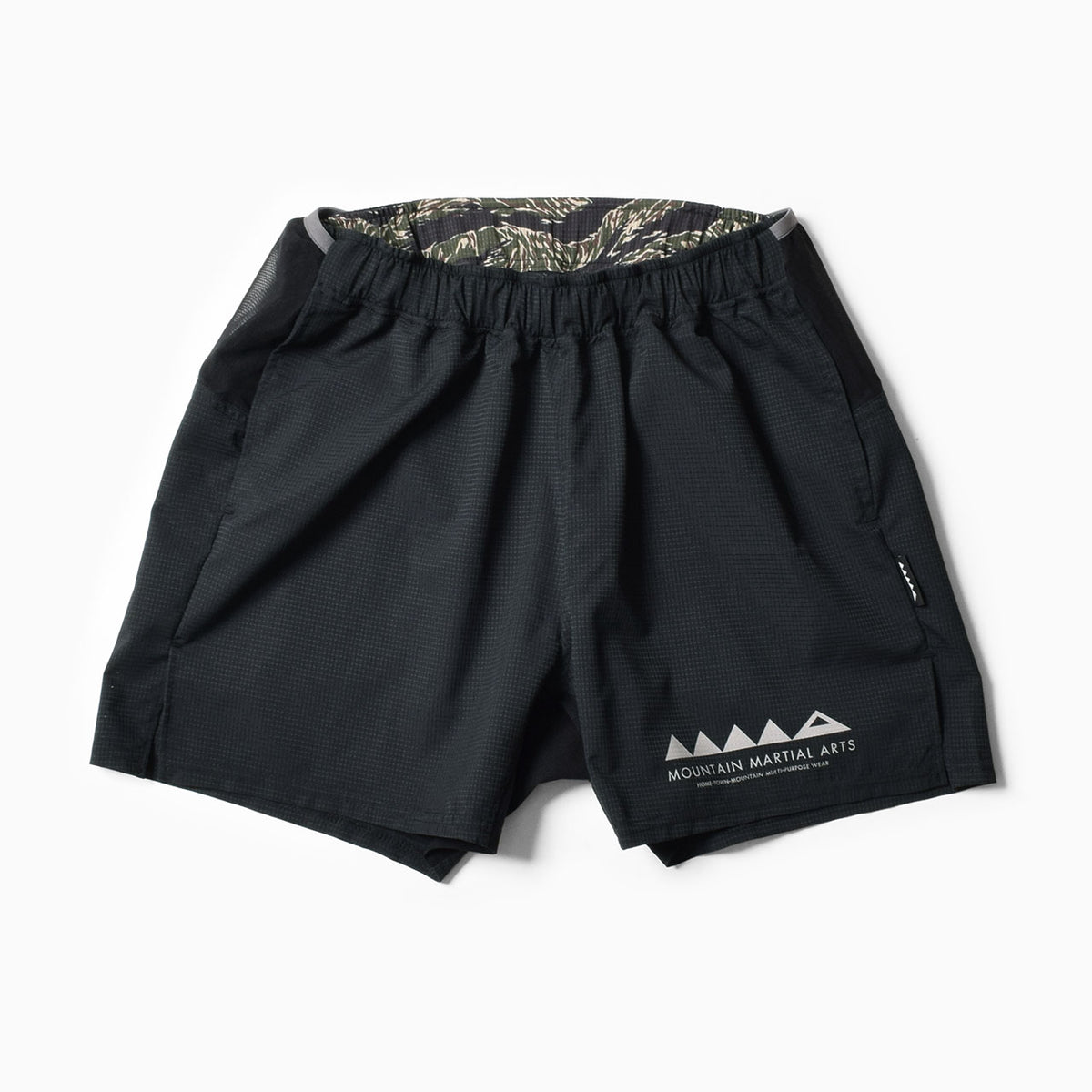 MMA Racing Run Shorts V2.5 Solid Black