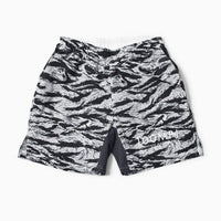 MMA 100MPJ Racing Trail Run Shorts - TigerCamo Grayish
