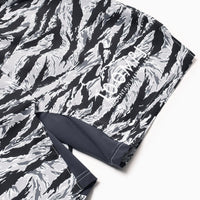MMA 100MPJ Racing Trail Run Shorts - TigerCamo Grayish