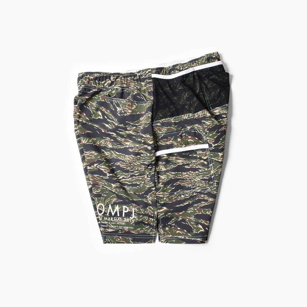 MMA 100MPJ Racing Trail Run Shorts - TigerCamo