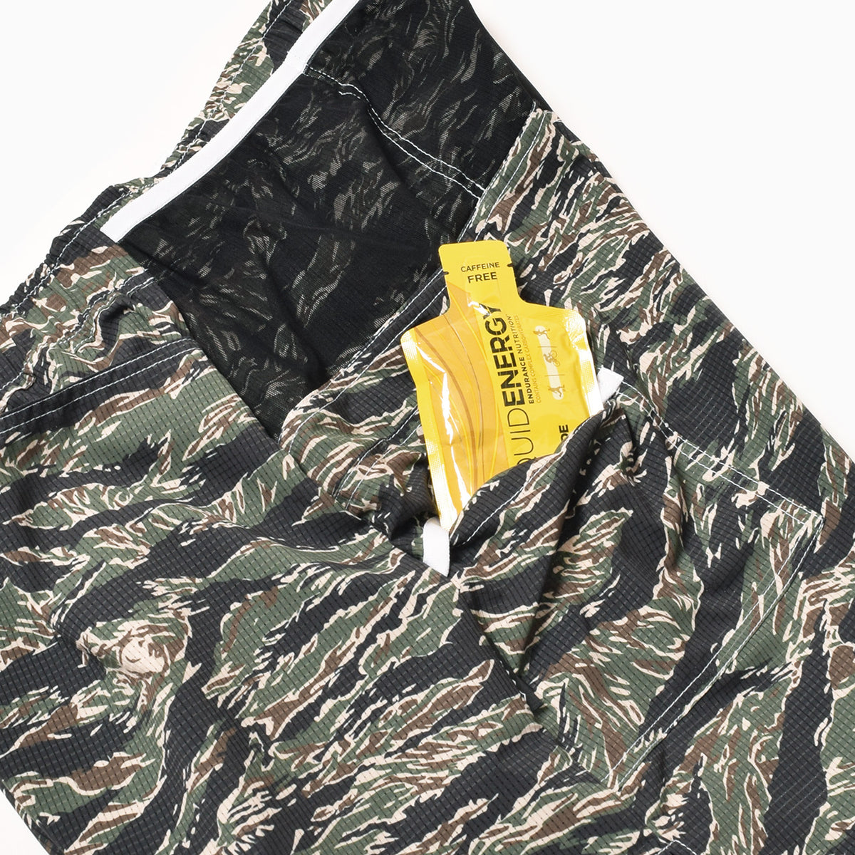 MMA 100MPJ Racing Trail Run Shorts - TigerCamo