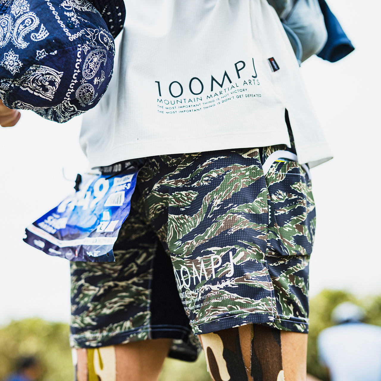 MMA 100MPJ Racing Trail Run Shorts - TigerCamo – CONNECTED