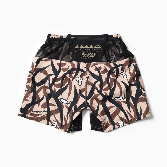 MMA_Takumi Okada Camo 7-pockets Shorts / Beige Camo