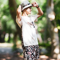 MMA_Takumi Okada Camo 7-pockets Shorts / Beige Camo