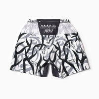 MMA_Takumi Okada Camo 7-pockets Shorts / Gray Camo