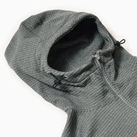 MMA POLARTEC Power Grid Side Ventilation Hoodie Gray