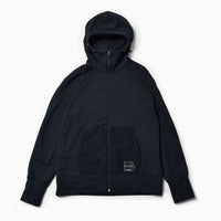 MMA POLARTEC Power Grid Side Ventilation Hoodie Navy