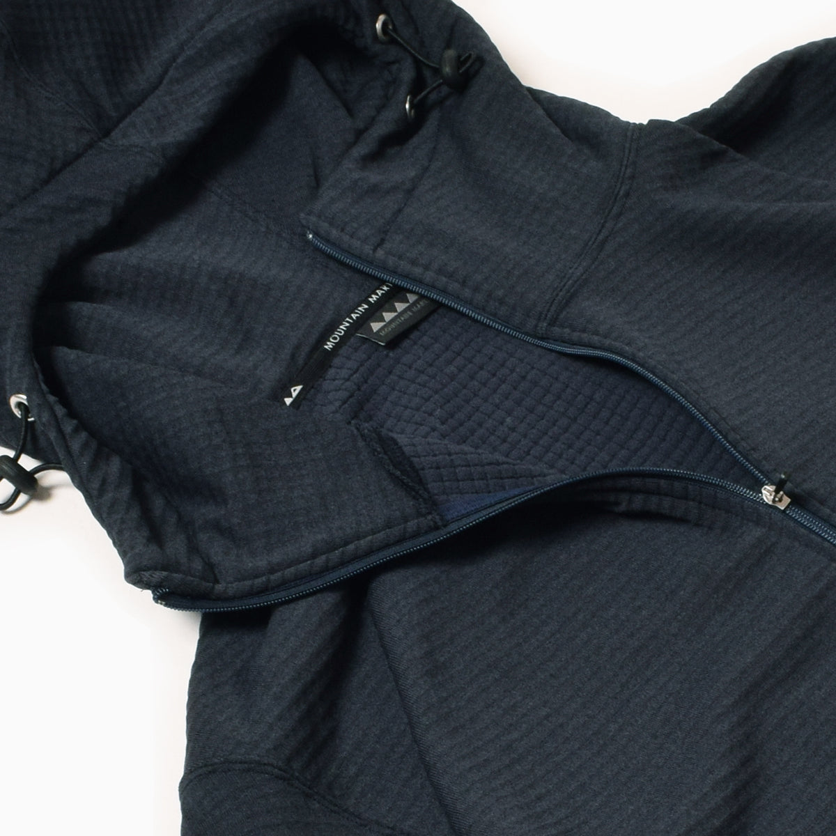 MMA POLARTEC Power Grid Side Ventilation Hoodie Navy