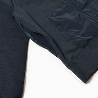 MMA POLARTEC Power Grid Side Ventilation Hoodie Navy