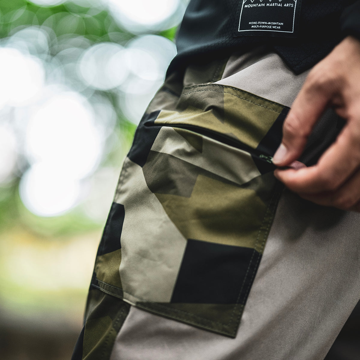 MMA 7-pockets Run Long Pants V4 Green