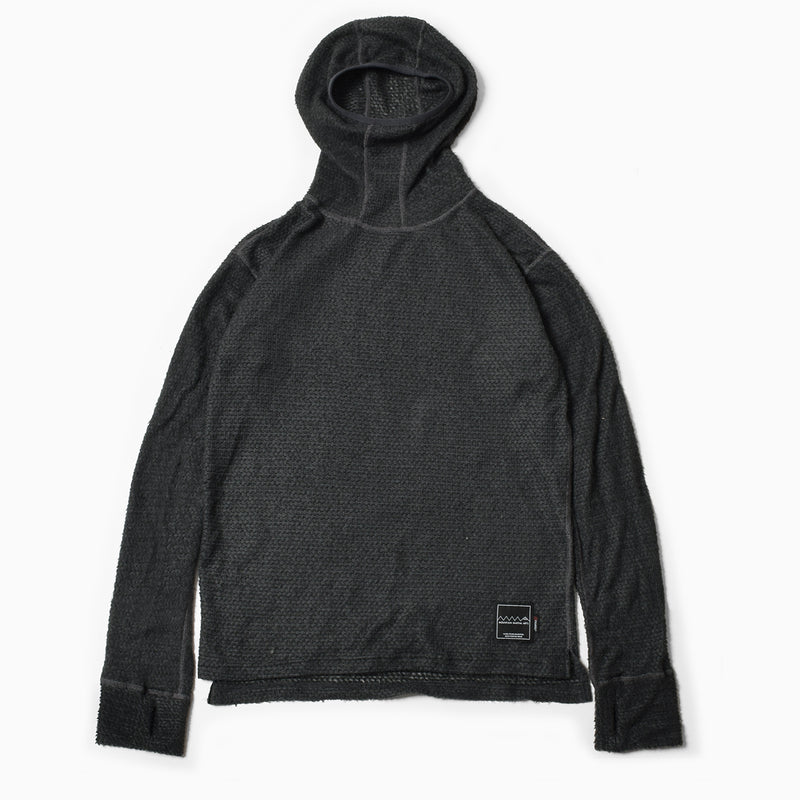 MMA POLARTEC Alpha Direct Balaclava Hoodie Charcoal